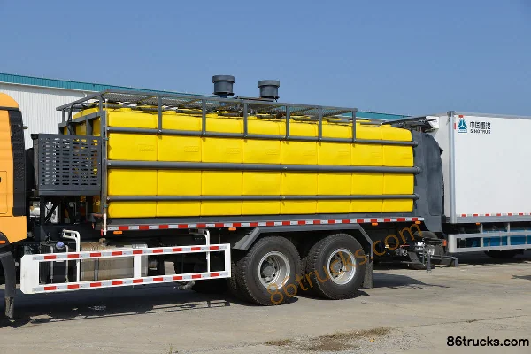 Sinotruk HOWO TX 350 hp 6X4(10 wheels) Snow removal truck (Lvye brand) Body (2) | 86Trucks