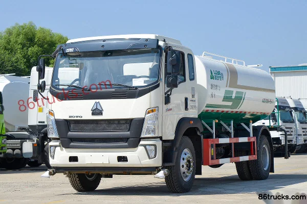 Sinotruk HOWO G5X 220 hp 4X2(6 wheels) Water Sprinkler Truck (Lvye Brand) Exterior (3) | 86Trucks