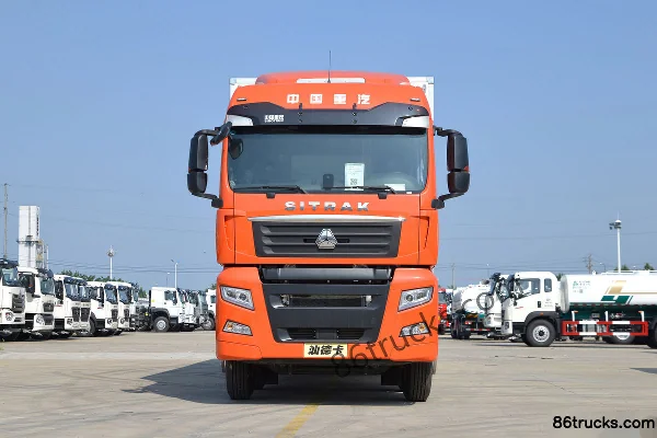 Sinotruk Sitrak SITRAK G7 510 hp 8X4(12 wheels) 9.45m AMT Automatic Refrigerated Truck Exterior (2) | 86Trucks