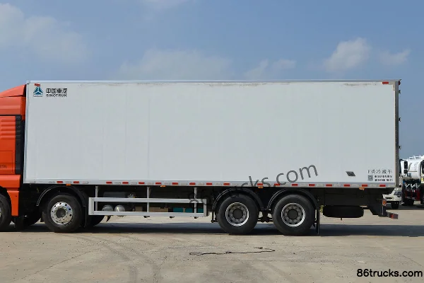Sinotruk Sitrak SITRAK G7 510 hp 8X4(12 wheels) 9.45m AMT Automatic Refrigerated Truck Body (2) | 86Trucks
