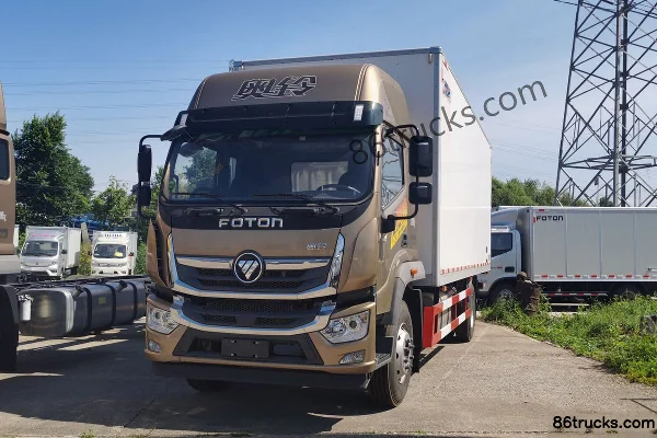 Foton Aoling Dahuangfeng Home Edition 220hp 4X2(6 wheels) 6.82m Refrigerated Truck (Tianye Brand) Exterior (2) | 86Trucks