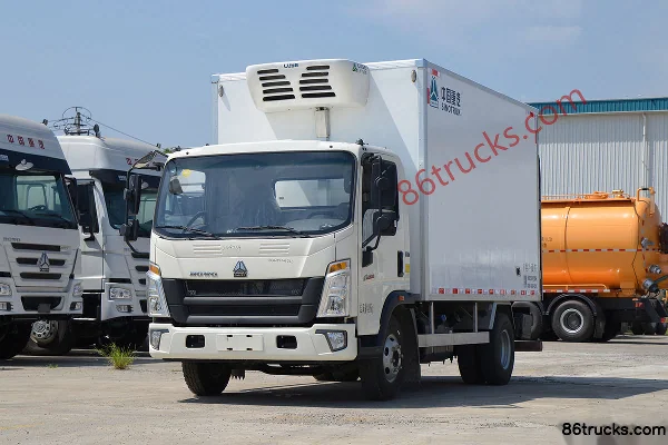 Sinotruk HOWO Hanjiang 130 ch 4X2(6 roues) camion frigorifique 4 m (China VI) (marque Luye) Extérieur (3) | 86Trucks