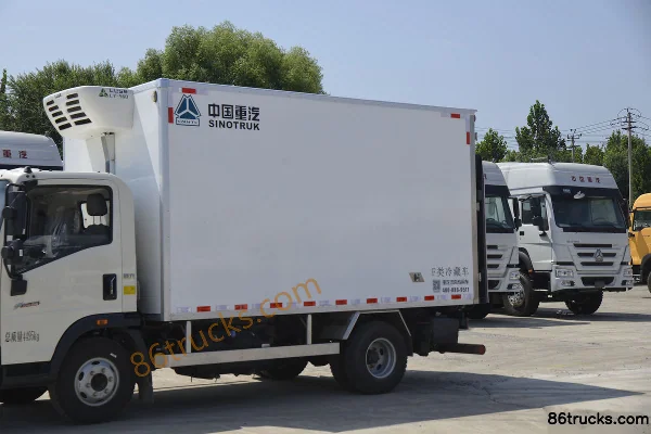 Sinotruk HOWO Hanjiang 130 ch 4X2(6 roues) camion frigorifique 4 m (China VI) (marque Luye) Carrosserie (3) | 86Trucks