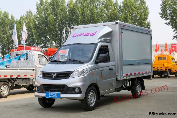 Foton Xiangling V1 1.6L 122hp 4X2(6 wheels) Gasoline 2.8m single-row wing-opening van micro truck Exterior (3) | 86Trucks