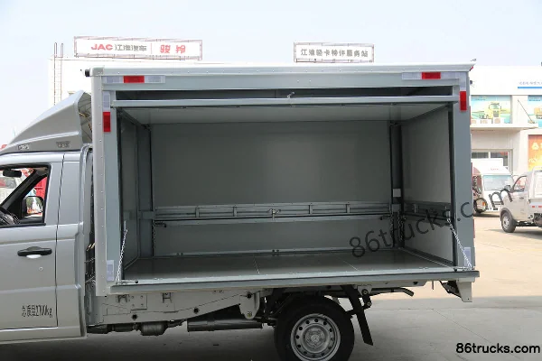 Foton Xiangling V1 1.6L 122hp 4X2(6 wheels) Gasoline 2.8m single-row wing-opening van micro truck Body (3) | 86Trucks