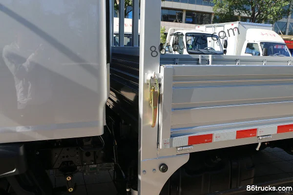 Foton Shidai Linghang M6 160 ch 4X2(6 roues) 3,82 m camion léger à ridelles, cabine demi-avancée (China VI) Carrosserie (2) | 86Trucks
