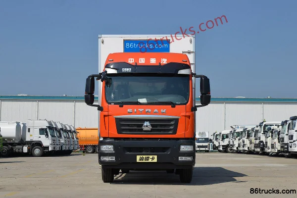 Sinotruk Sitrak G5 250hp 4X2(6 wheels) Refrigerated Truck (Luye Brand) Exterior (2) | 86Trucks