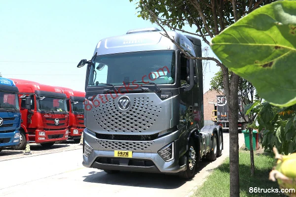 Foton Auman Galaxy version traversée 580ch 6X4(10 roues) tracteur routier AMT automatique (ralentisseur hydraulique) Extérieur (3) | 86Truck