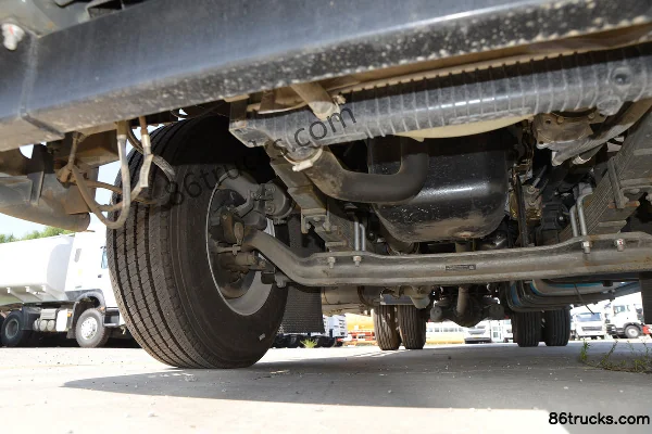 Sinotruk HOWO TX 250ch 4X2(6 roues) camion frigorifique (marque Lvye) Châssis (2) | 86Trucks