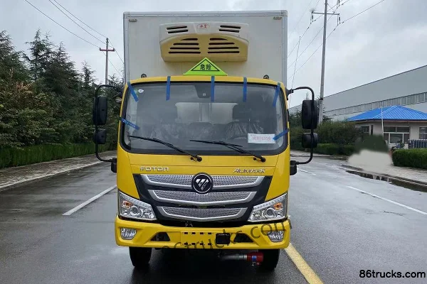 Foton Auman S1 Series 150hp 4X2(6 wheels) 4.06m Medical Waste Transport Truck (Hongxingda) (China VI) Exterior (2) | 86Trucks