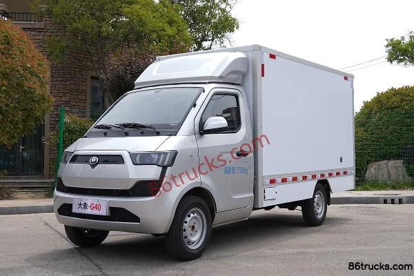 Guoji Daxiang G40-XG 2.7T 3.11 m cabine simple camion fourgon électrique pur 41.86 kWh 4X2(6 roues) Extérieur (3) | 86Trucks