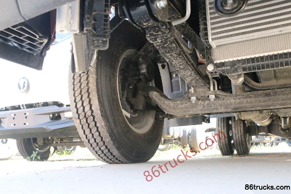 Feidi W5 150 ch 4X2(6 roues) camion léger à plateau simple 4,18 m (China VI) Châssis (2) | 86Trucks