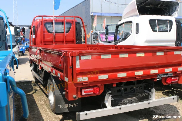 Feidi W5 150 ch 4X2(6 roues) camion léger à plateau simple 4,18 m (China VI) Carrosserie (2) | 86Trucks