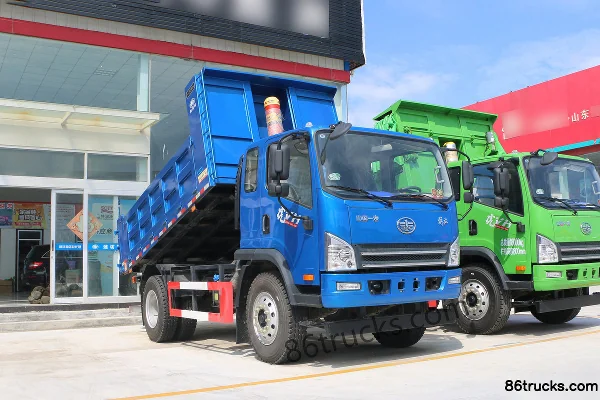 FAW Jiefang Qingdao Hu VH 180hp 4X2(6 wheels) 4.85m Dump Truck Exterior