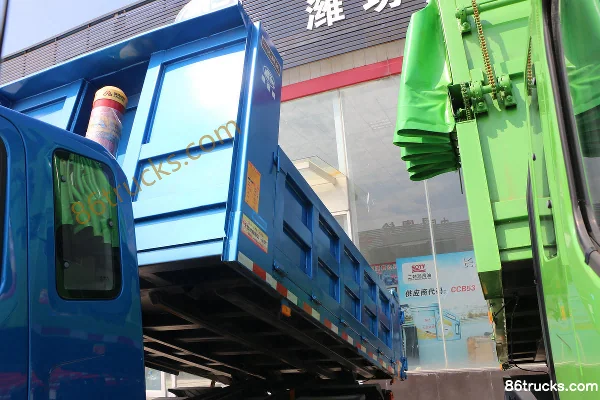 FAW Jiefang Qingdao Hu VH 220 hp 6X2(8 wheels) 4.2m Dump Truck (China VI) Body (1) | 86Trucks