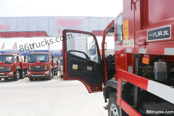 FAW Jiefang Qingdao Hu VH 200 hp 4X2(6 wheels) 5.7 m Dump Truck (Ratio 5.571) Cab (1) | 86Trucks