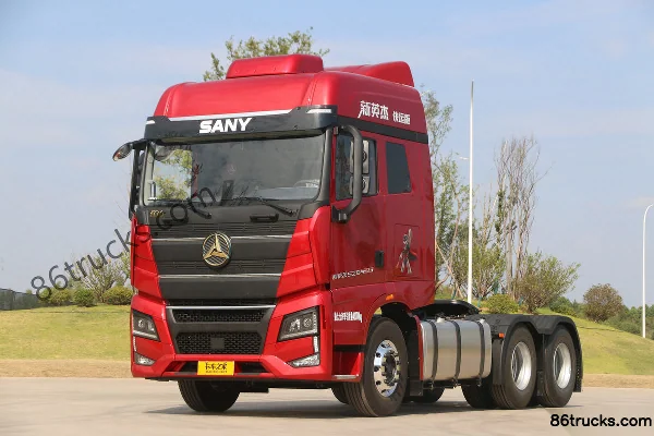 SANY Truck Jiangshan New Yingjie Express Edition 520hp 6X4(10 wheels) AMT Automatic Tractor Truck (China VI) Exterior (3) | 86Trucks