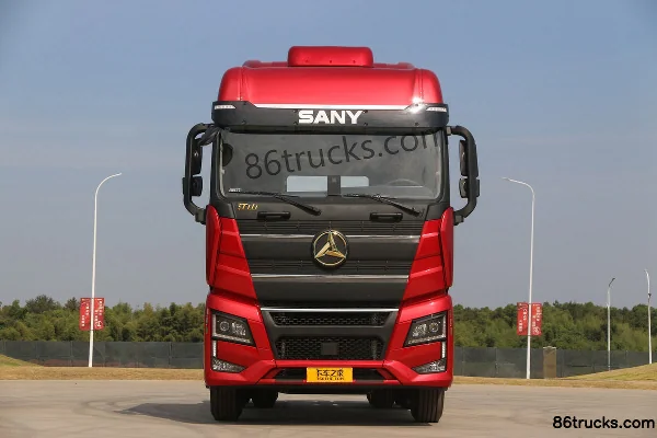 SANY Truck Jiangshan New Yingjie Express Edition 520hp 6X4(10 wheels) AMT Automatic Tractor Truck (China VI) Exterior (2) | 86Trucks