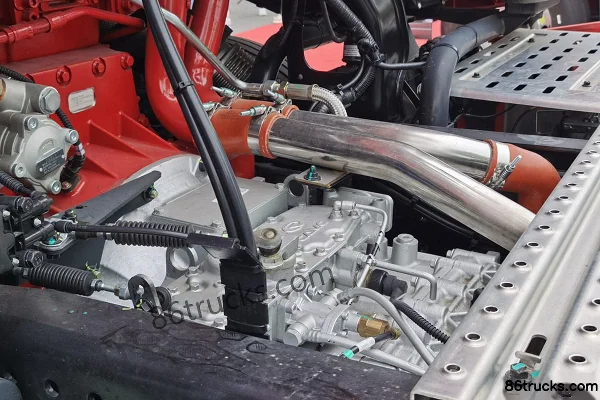 HualingX9 560 ch 6X4(10 roues) tracteur routier Châssis (3) | 86Trucks