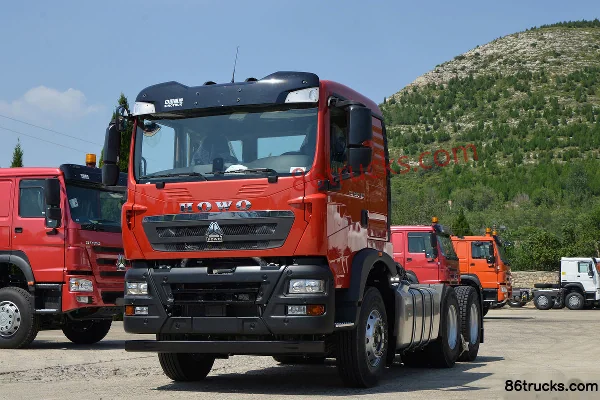 Sinotruk HOWO TX Heavy Truck 500 hp 6X4(10 wheels) tractor truck Exterior (3) | 86Trucks