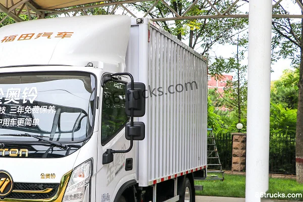 Foton Golden Aoling 158 hp 4X2(6 wheels) 4.14m Single Row Van Light Truck (China VI) Body (1) | 86Trucks