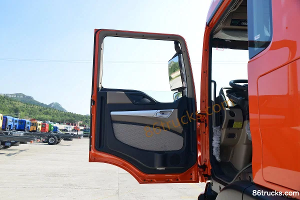 Sinotruk HOWO TX 270 hp 4X2(6 wheels) 6.75m AMT automatic flatbed cargo truck (China VI) (Weichai) (10-speed) Cab (2) | 86Trucks