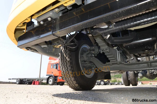 Sinotruk HOWO TX 270 ch 4X2(6 roues) camion porteur à ridelles de 6,75 m (China VI) Châssis (2) | 86Trucks