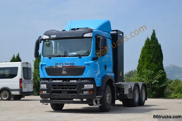 Sinotruk HOWO TX Heavy Truck 25T 6X4(10 wheels) Battery Swap Electric Tractor Truck 350.07kWh Exterior (3) | 86Trucks
