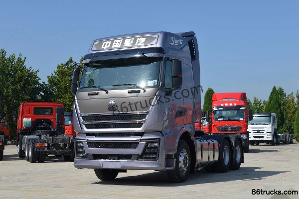 Sinotruk HOWO TH7 Heavy Truck 500hp 6X4(10 wheels) AMT Automatic Tractor Truck Exterior (3) | 86Trucks