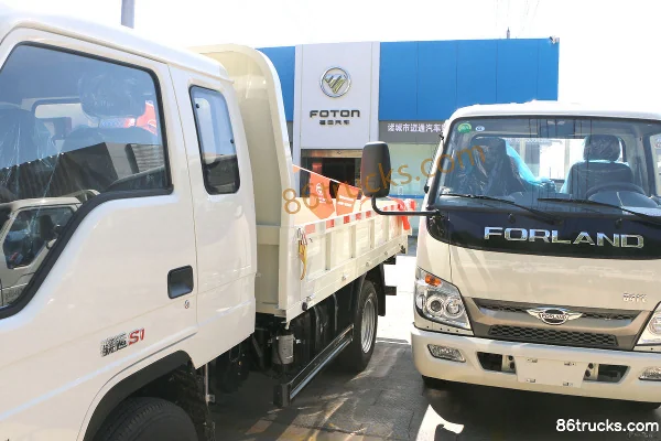 Foton Xiaoyun S1 115 hp 4X2(6 wheels) 3.25m Cab-over Dump Truck Body (1) | 86Trucks