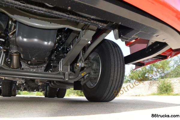 Sinotruk HOWO TH7 poids lourd 570ch 6X4(10 roues) tracteur routier (China VI) (boîte de vitesses 12 rapports) Châssis (3) | 86Trucks