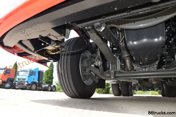 Sinotruk HOWO TH7 poids lourd 570ch 6X4(10 roues) tracteur routier (China VI) (boîte de vitesses 12 rapports) Châssis (2) | 86Trucks