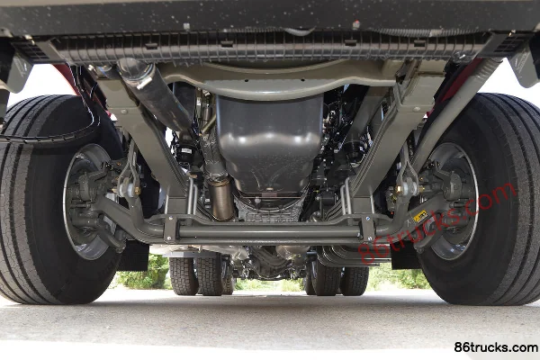 Sinotruk HOWO TH7 poids lourd 570ch 6X4(10 roues) tracteur routier (China VI) (boîte de vitesses 12 rapports) Châssis (1) | 86Trucks