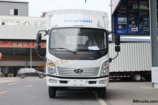 Hyundai Commercial Vehicle Hongtu EV 4.5T 4.14m Single Row Pure Electric Stake Transport Truck 4X2(6 wheels) Exterior (2) | 86Trucks