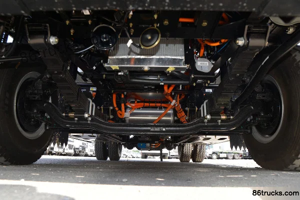 Sinotruk HOWO Hanvan 136 hp 4X2(6 wheels) Electric Sewer Cleaning Truck (Lvye Brand) Chassis (1) | 86Trucks