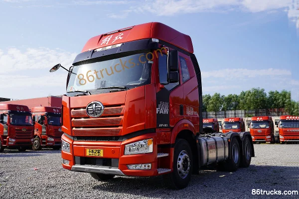 FAW Jiefang J6P Heavy Truck 2022 Model 520 hp 6X4(10 wheels) Automatic Tractor Truck (China VI) Exterior (3) | 86Trucks