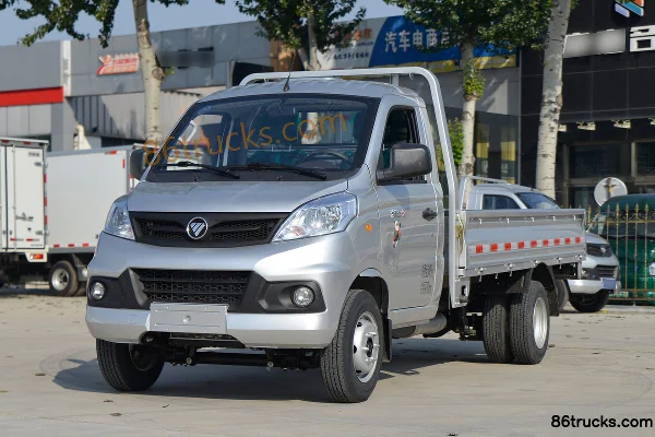 Foton Xiangling V2 1.6L 122 hp 4X2(6 wheels) gasoline 3.3m single-row flatbed mini truck Exterior (3) | 86Trucks