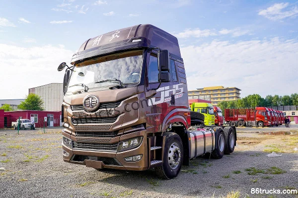 FAW Jiefang Qingdao JH5 Heavy Truck 460 hp 6X4(10 wheels) AMT Automatic Tractor Truck Exterior (3) | 86Trucks