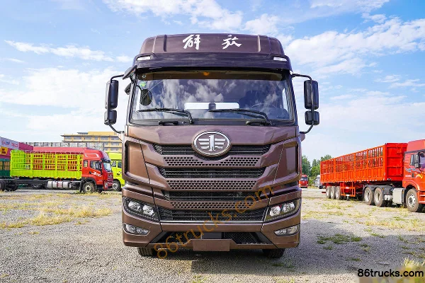 FAW Jiefang Qingdao JH5 Heavy Truck 460 hp 6X4(10 wheels) AMT Automatic Tractor Truck Exterior (2) | 86Trucks