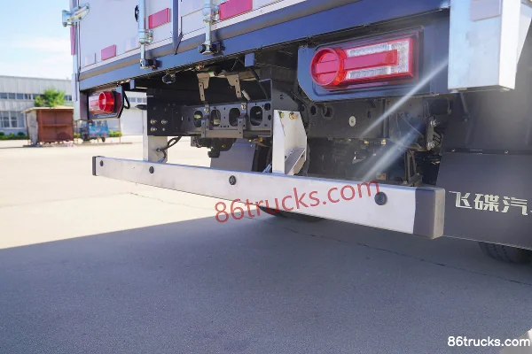Feidi HW5 4,16 m cabine simple camion léger fourgon hybride rechargeable 17,5 kWh 4X2(6 roues) Carrosserie (2) | 86Trucks