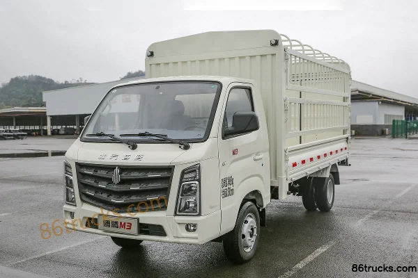 BAIC Ruixiang Boteng M3 Comfort 2.0L 133 hp 4X2(6 wheels) Gasoline 3.1 m Double Row Stake Truck Micro Truck (China VI) Exterior (3) | 86Truc