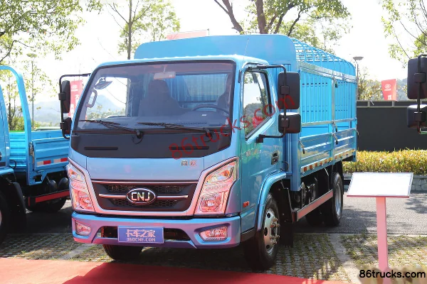 NanJun Ruisheng 130hp 4X2(6 wheels) 4.07m Single Row Stake Light Truck (China VI) Exterior (3) | 86Trucks