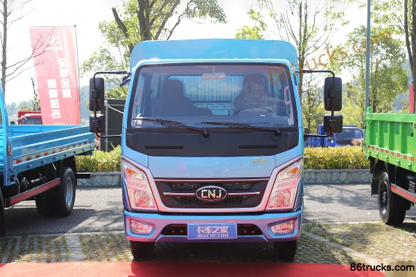 NanJun Ruisheng 130hp 4X2(6 wheels) 4.07m Single Row Stake Light Truck (China VI) Exterior (2) | 86Trucks