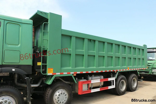 Sinotruk HOWO-7 375hp 8X4(12 wheels) 7.6m Dump Truck Body (1) | 86Trucks