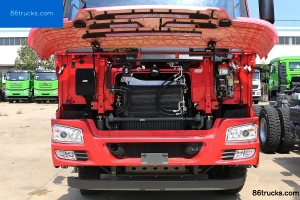 Sinotruk HOWO-7 380hp 6X4(10 wheels) 6.8m Dump Truck Chassis (1) | 86Trucks