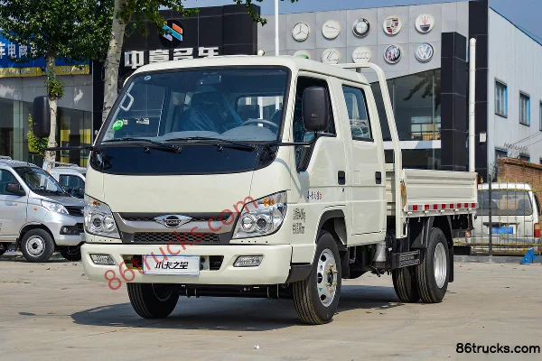 Foton Forland Small Card Star 3 115 hp 4X2(6 wheels) 2.71m double-row flatbed micro truck Exterior (3) | 86Trucks