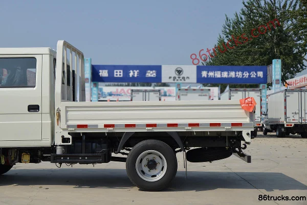 Foton Forland Small Card Star 3 115 hp 4X2(6 wheels) 2.71m double-row flatbed micro truck Body (1) | 86Trucks