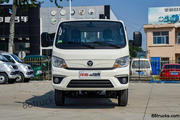 Foton Times Xiaoka Zhixing 1 95 ch 4X2(6 roues) 3,1 m cabine double avec plate-forme à ridelles, mini camion Extérieur (2) | 86Trucks