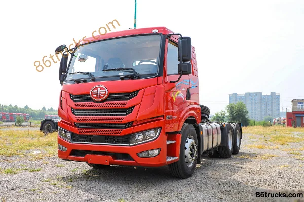 FAW Jiefang Qingdao HanV Heavy Truck 350hp 6X4(10 wheels) Tractor Truck Exterior (3) | 86Trucks