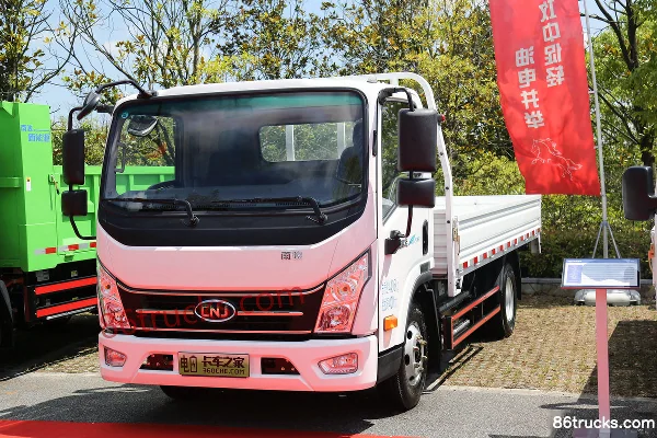 NanJun Ruijie D30 4.5T 4.1m Single Row Pure Electric Panel Light Truck 98.04kWh 4X2(6 wheels) Exterior (3) | 86Trucks